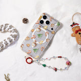 Gingerbread Man - iPhone Case (Glitter)