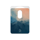 Beige Blue - Matte Wallet MagSafe Compatible