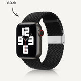 Apple Watch Series | Nylon Braided Watch Strap (Watch clasp series)
