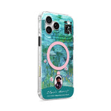 Water Lilies (Turquoise) - iPhone Case