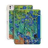 Irises - Leather Magnetic iPad Case