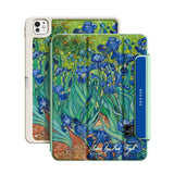 Irises - Leather Magnetic iPad Case