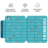 Water Entertainment - Leather Magnetic iPad Case