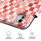 Coup de foudre - Leather Magnetic iPad Case