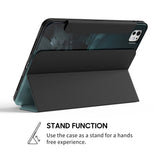 Black Gray - Leather Magnetic iPad Case