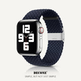 Apple Watch Series | Nylon Braided Watch Strap (Watch clasp series)