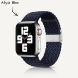Apple Watch Series | Nylon Braided Watch Strap (Watch clasp series)