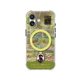 Bridge Over a Pond of Water Lilies - iPhone Case