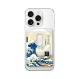 The Great Wave off Kanagawa - Matte Wallet MagSafe Compatible