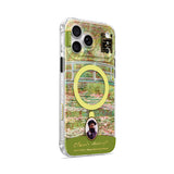 Bridge Over a Pond of Water Lilies - iPhone Case
