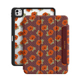 Hibiscus - Leather Magnetic iPad Case