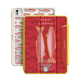 Sardines - Leather Magnetic iPad Case