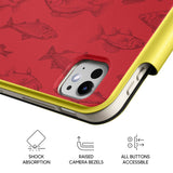 Sardines - Leather Magnetic iPad Case