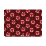 Fiery Love - Clear MacBook Case