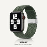 Apple Watch Series | Nylon Braided Watch Strap (Watch clasp series)