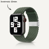 Apple Watch Series | Nylon Braided Watch Strap (Watch clasp series)
