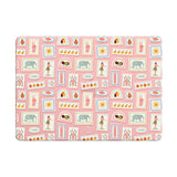 Pink Shard - Clear MacBook Case