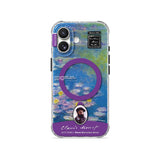 Water Lilies (Purple) - iPhone Case