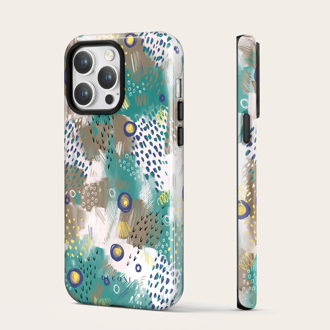 Dancing Peacock - iPhone Case