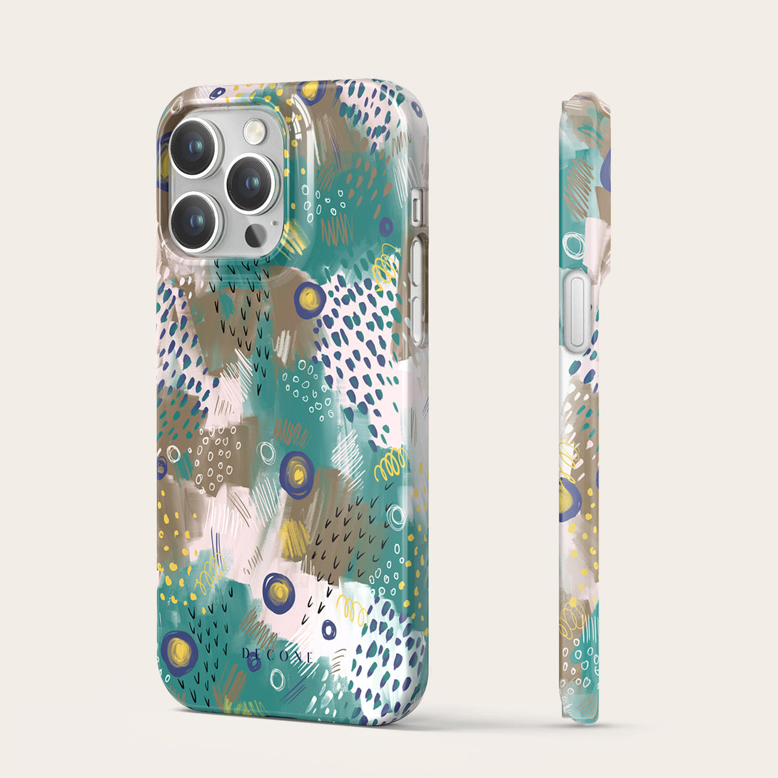 Dancing Peacock - iPhone Case