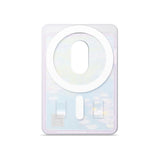 Water Lilies (Purple) - Matte Wallet MagSafe Compatible