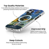 Road with Cypress and Star - iPhone Case