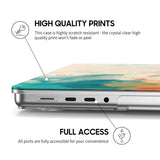 Floating Clouds - Clear MacBook Case