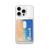 Sea Sand - Matte Wallet MagSafe Compatible