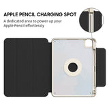 Floating Clouds - Leather Magnetic iPad Case