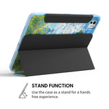 Bedroom in Arles - Leather Magnetic iPad Case