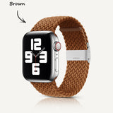 Apple Watch Series | Nylon Braided Watch Strap (Watch clasp series)