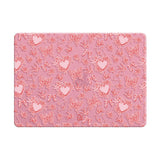 Pink Romance - Clear MacBook Case (Glitter)