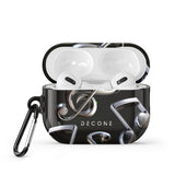 Metallic Notes - Tough AirPods Case