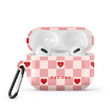 Peach Heart - Tough AirPods Case