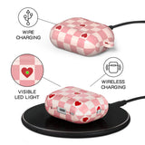 Peach Heart - Tough AirPods Case