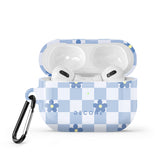 Blue Flowers - Tough AirPods Case