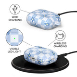 Blue Flowers - Tough AirPods Case