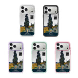 Road with Cypress and Star - Snap Nexus Mirror Magnetic Backplate