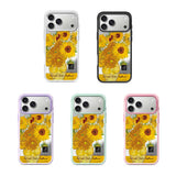 Vase with Twelve Sunflowers - Snap Nexus Mirror Magnetic Backplate