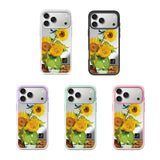 Vase with Three Sunflowers - Snap Nexus Mirror Magnetic Backplate