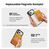 Warm Orange - Snap Nexus Magnetic Backplate