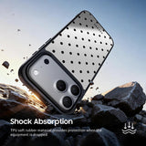 Black White - Flex Mirror iPhone Case
