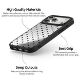 Black White - Flex Mirror iPhone Case