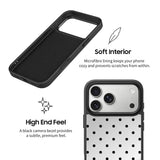 Black White - Flex Mirror iPhone Case