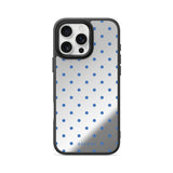 Blue Black - Flex Mirror iPhone Case