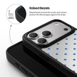 Blue Black - Flex Mirror iPhone Case