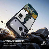 Road with Cypress and Star - Flex Mirror iPhone Case