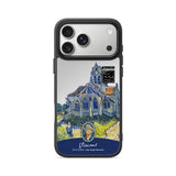 The Church at Auvers - Flex Mirror iPhone Case