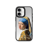 Girl with a Pearl Earring - Flex Mirror iPhone Case