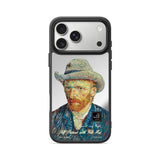 Self-Portrait with Grey Felt Hat - Flex Mirror iPhone Case
